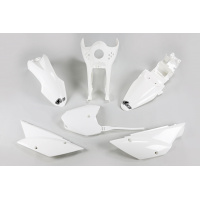 Plastic kit Kawasaki - white 047 - REPLICA PLASTICS - KA37003-047 - UFO Plast