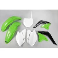 Plastic Kit OEM Color for Kawasaki KXF 450 (2006) - REPLICA PLASTICS - KAKIT205-999 - Ufo Plast