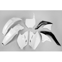 Plastic Kit white for Kawasaki KXF 450 (2006) - REPLICA PLASTICS - KAKIT205-047 - Ufo Plast