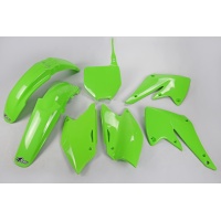 Plastic Kit green for Kawasaki KXF 250 (2004-05) - REPLICA PLASTICS - KAKIT203-026 - Ufo Plast Plastic Kit green for Kawasaki KXF 250 (2004-05) - REPLICA PLASTICS - KAKIT203-026 - Ufo Plast