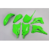 Plastic Kit OEM Color 21 for Kawasaki KX 85 (2014-21) - KX 100 (2014-21) - REPLICA PLASTICS - KAKIT222-026 - Ufo Plast