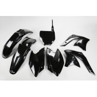 Plastic Kit black for Kawasaki KXF 250 (2006) - REPLICA PLASTICS - KAKIT204-001 - Ufo Plast