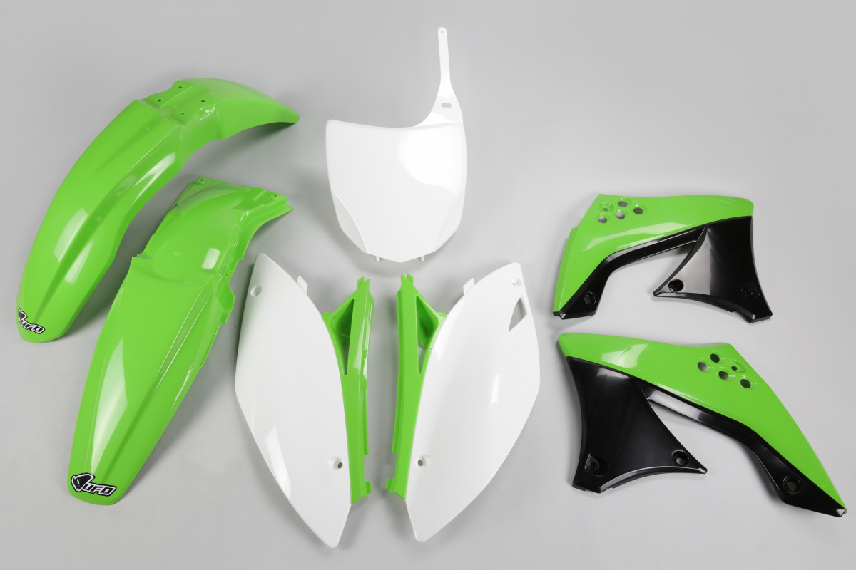 Plastic Kit OEM Color 09 for Kawasaki KXF 450 (2009-11) - REPLICA PLASTICS - KAKIT213-999 - Ufo Plast