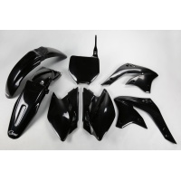 Plastic Kit black for Kawasaki KXF 450 (2006) - REPLICA PLASTICS - KAKIT205-001 - Ufo Plast