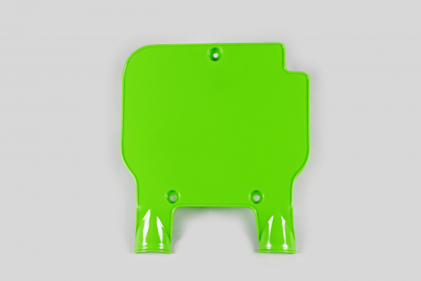 Front number plate - green - Kawasaki - REPLICA PLASTICS - KA02720-026 - UFO Plast