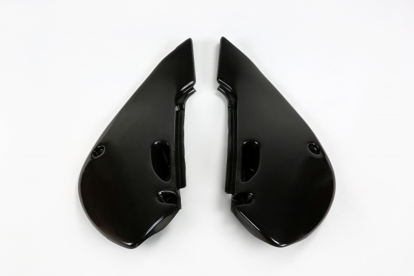 Side panels - black - Kawasaki - REPLICA PLASTICS - KA03734-001 - UFO Plast