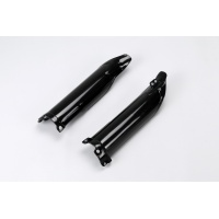 Fork slider protectors - black - Kawasaki - REPLICA PLASTICS - KA04701-001 - UFO Plast