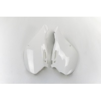 Side Panels white for Kawasaki KX 125 (1999-02) - KX 250 (1999-02) - REPLICA PLASTICS - KA03721-047 - Ufo Plast Side Panels white for Kawasaki KX 125 (1999-02) - KX 250 (1999-02) - REPLICA PLASTICS - KA03721-047 - Ufo Plast