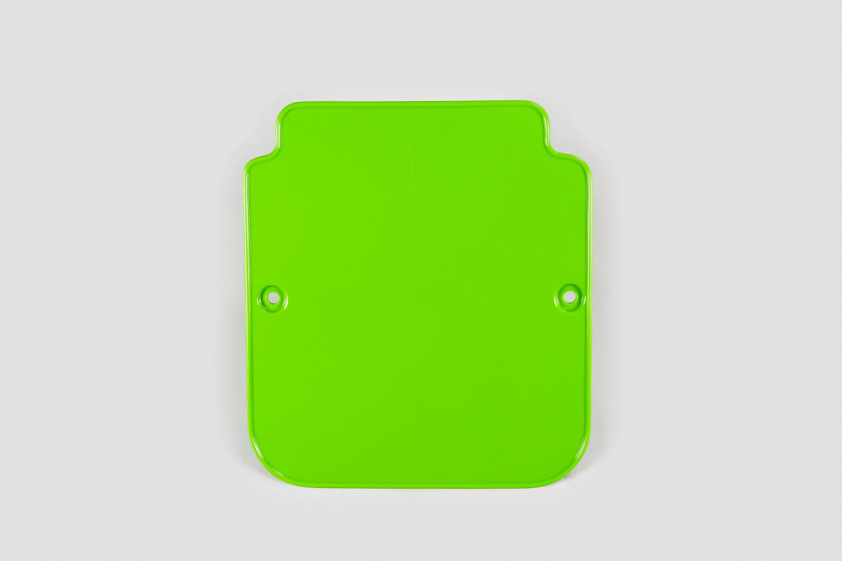 Front number plate - green - Kawasaki - REPLICA PLASTICS - KA02707-026 - UFO Plast