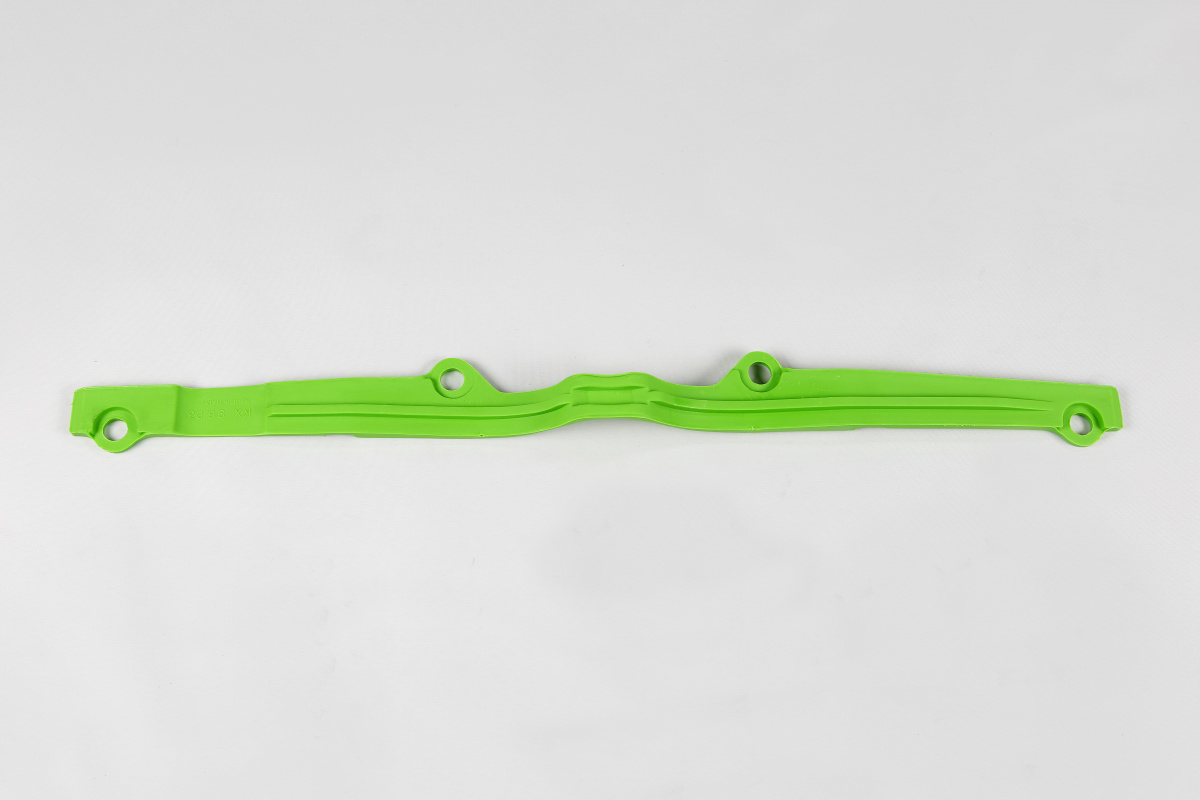 Swingarm chain slider - green - Kawasaki - UFO Plast