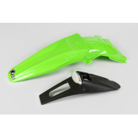 Rear Fender green for Kawasaki KLX 450R (2007-25) - REPLICA PLASTICS - KA03791-026 - Ufo Plast Rear Fender green for Kawasaki KLX 450R (2007-25) - REPLICA PLASTICS - KA03791-026 - Ufo Plast