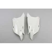 Side panels - white 047 - Kawasaki - REPLICA PLASTICS - KA04729-047 - UFO Plast