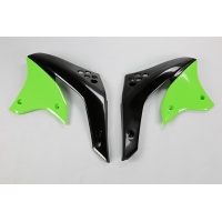 Radiator Covers green for Kawasaki KXF 450 (2006-08) - REPLICA PLASTICS - KA03770-026 - Ufo Plast Radiator Covers green for Kawasaki KXF 450 (2006-08) - REPLICA PLASTICS - KA03770-026 - Ufo Plast