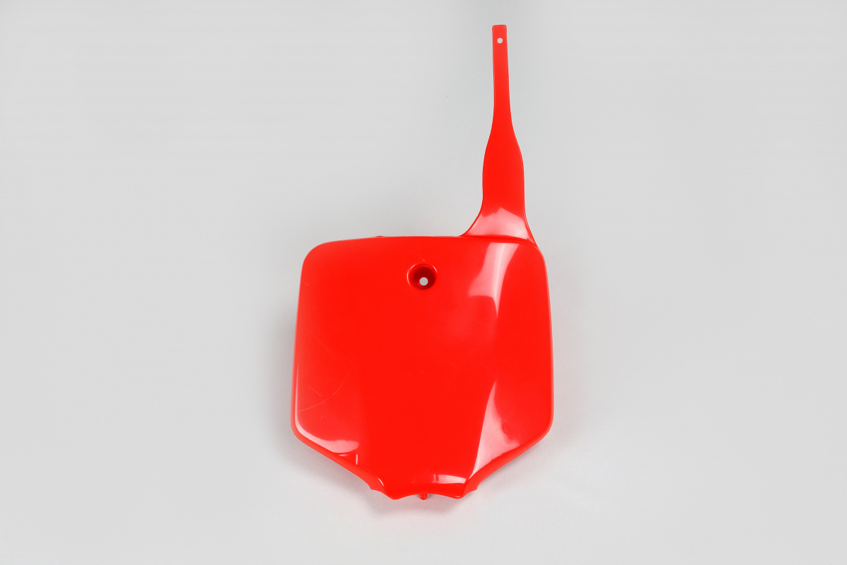Front Number Plate red - Ufo Plast - Ufo Plast United States / World