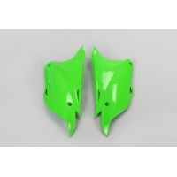 Side Panels green for Kawasaki KX 85 (2014-25) - KX 100 (2014-21) - KX 112 (2022-25) - REPLICA PLASTICS - KA04729-026 - Ufo P...