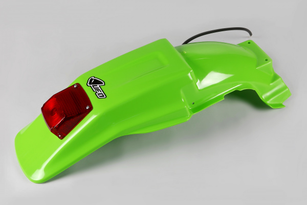 Rear fender / 5W - green - Kawasaki - REPLICA PLASTICS - KA02715-026 - UFO Plast