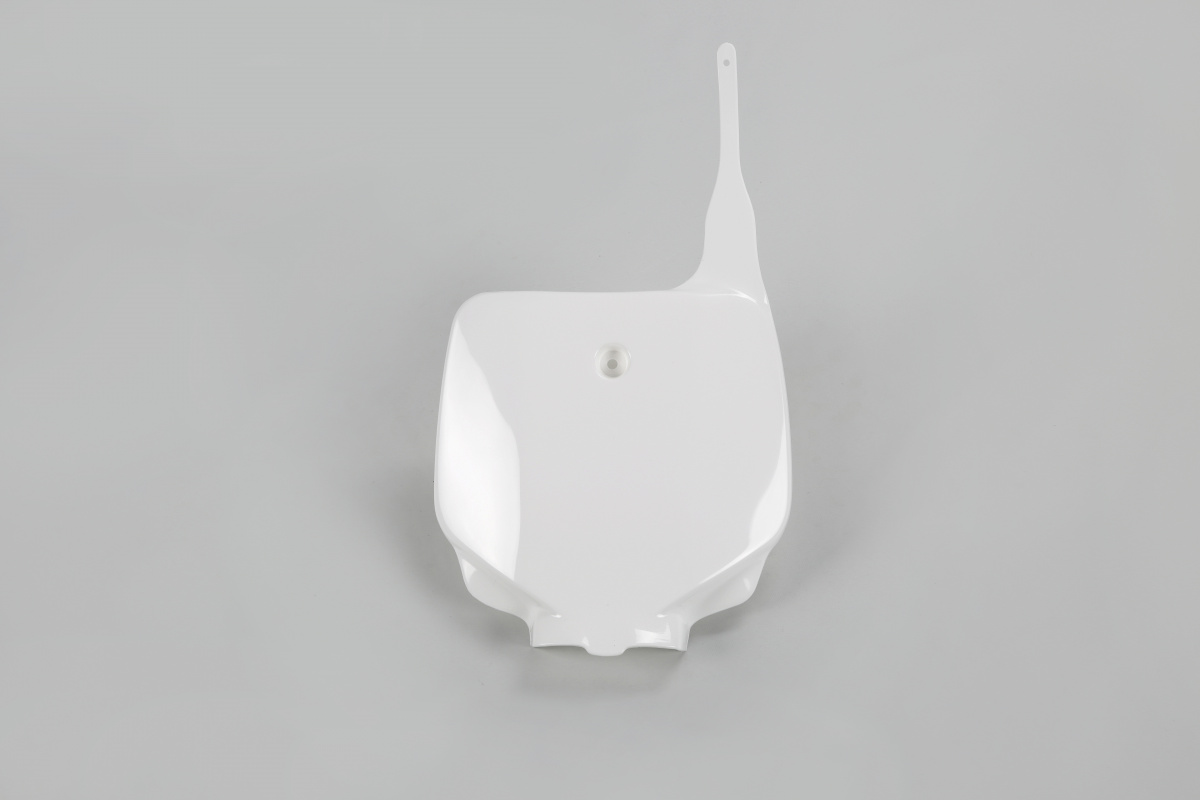 Front Number Plate white - Ufo Plast - Ufo Plast United States / World