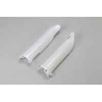 Fork Slider Protectors neutral for Kawasaki KXF 250 (2009-25) - KXF 450 (2009-25) - REPLICA PLASTICS - KA04701-280 - Ufo Plast