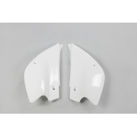 Side Panels white for Kawasaki KX 85 (1998-13) - KX 100 (2001-13) - REPLICA PLASTICS - KA03714-047 - Ufo Plast