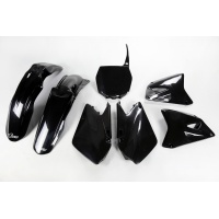 Plastic Kit black for Suzuki RM 125 (2001-25) - RM 250 (2001-25) - REPLICA PLASTICS - SUKIT402-001 - Ufo Plast