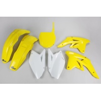 Plastic Kit OEM Color 09 for Suzuki RMZ 250 (2007-09) - REPLICA PLASTICS - SUKIT407B-999 - Ufo Plast