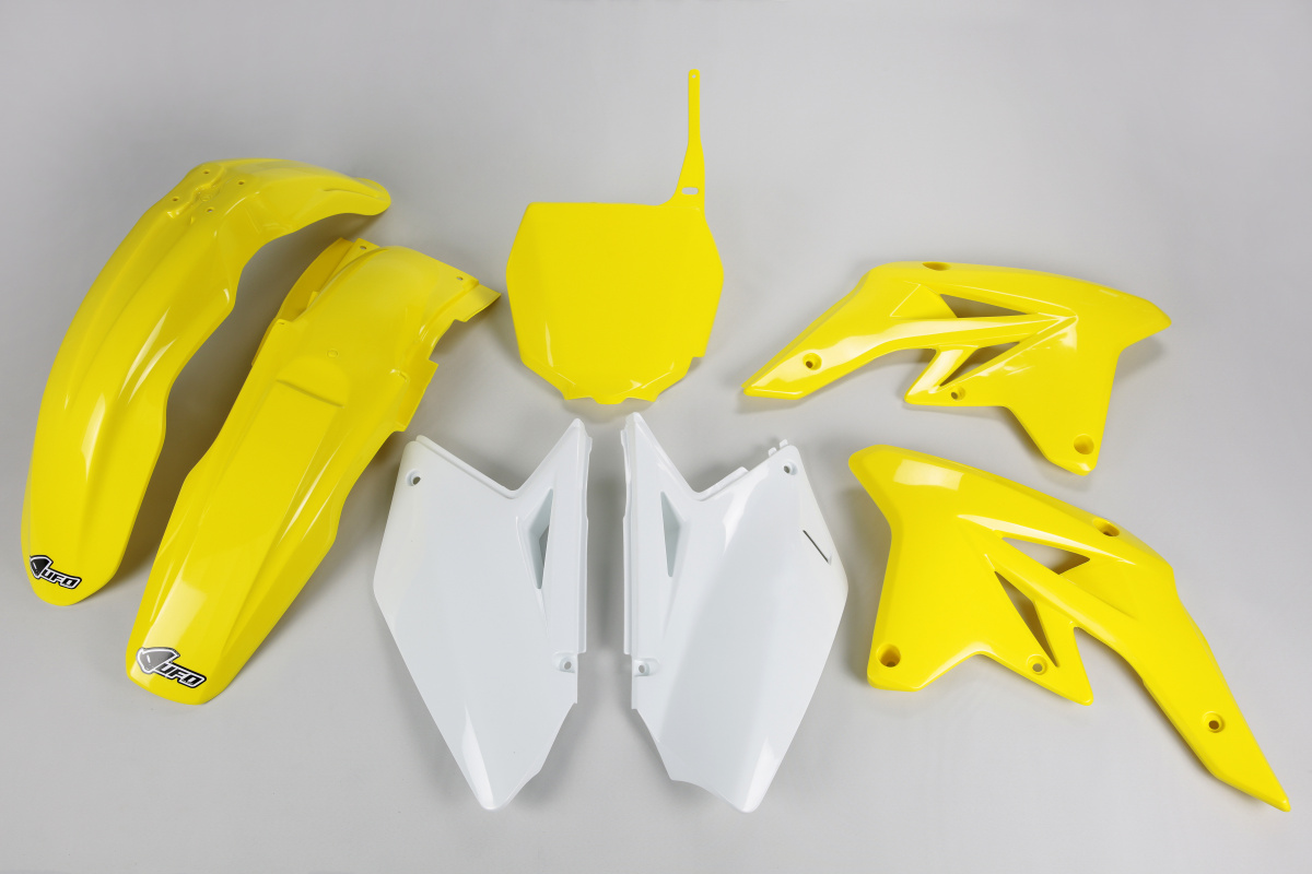 Plastic Kit OEM Color 09 for Suzuki RMZ 250 (2007-09) - REPLICA PLASTICS - SUKIT407B-999 - Ufo Plast