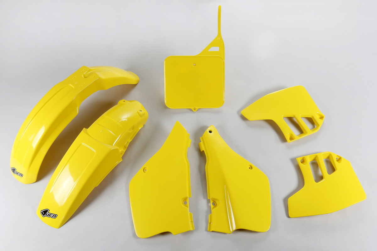 Plastic kit Suzuki - yellow 101 - REPLICA PLASTICS - SUKIT396-101 - UFO Plast