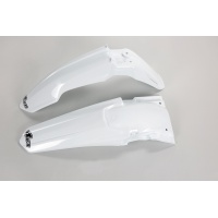 Fenders Kit white for Suzuki RMZ 250 (2010-12) - REPLICA PLASTICS - SUFK411-041 - Ufo Plast