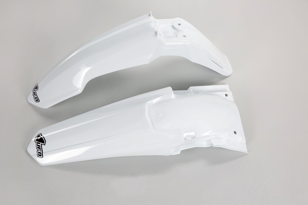 Fenders Kit white for Suzuki RMZ 250 (2010-12) - REPLICA PLASTICS - SUFK411-041 - Ufo Plast