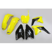Plastic Kit OEM Color 17 for Suzuki RMZ 450 (2008-17) - REPLICA PLASTICS - SUKIT417-999K - Ufo Plast
