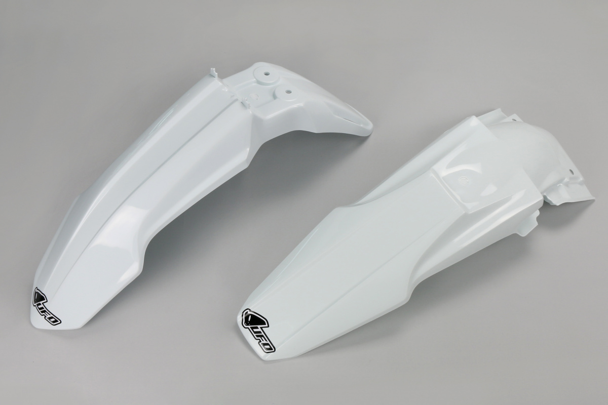 Fenders Kit white for Suzuki RMZ 450 (2013-17) - REPLICA PLASTICS - SUFK414-041 - Ufo Plast