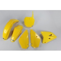 Plastic Kit yellow for Suzuki RM 85 (2000-25) - REPLICA PLASTICS - SUKIT405-101 - Ufo Plast
