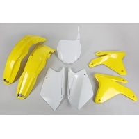 Plastic Kit OEM Color for Suzuki RMZ 450 (2005-06) - REPLICA PLASTICS - SUKIT404-999 - Ufo Plast