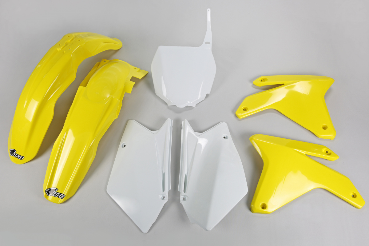 Plastic Kit OEM Color for Suzuki RMZ 450 (2005-06) - REPLICA PLASTICS - SUKIT404-999 - Ufo Plast