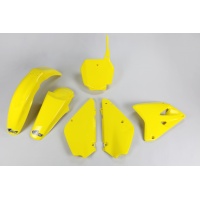 Plastic Kit yellow for Suzuki RM 85 (2000-25) - REPLICA PLASTICS - SUKIT405-102 - Ufo Plast