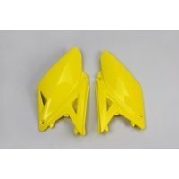 Side Panels yellow for Suzuki RMZ 250 (2010-18) - REPLICA PLASTICS - SU04929-102 - Ufo Plast
