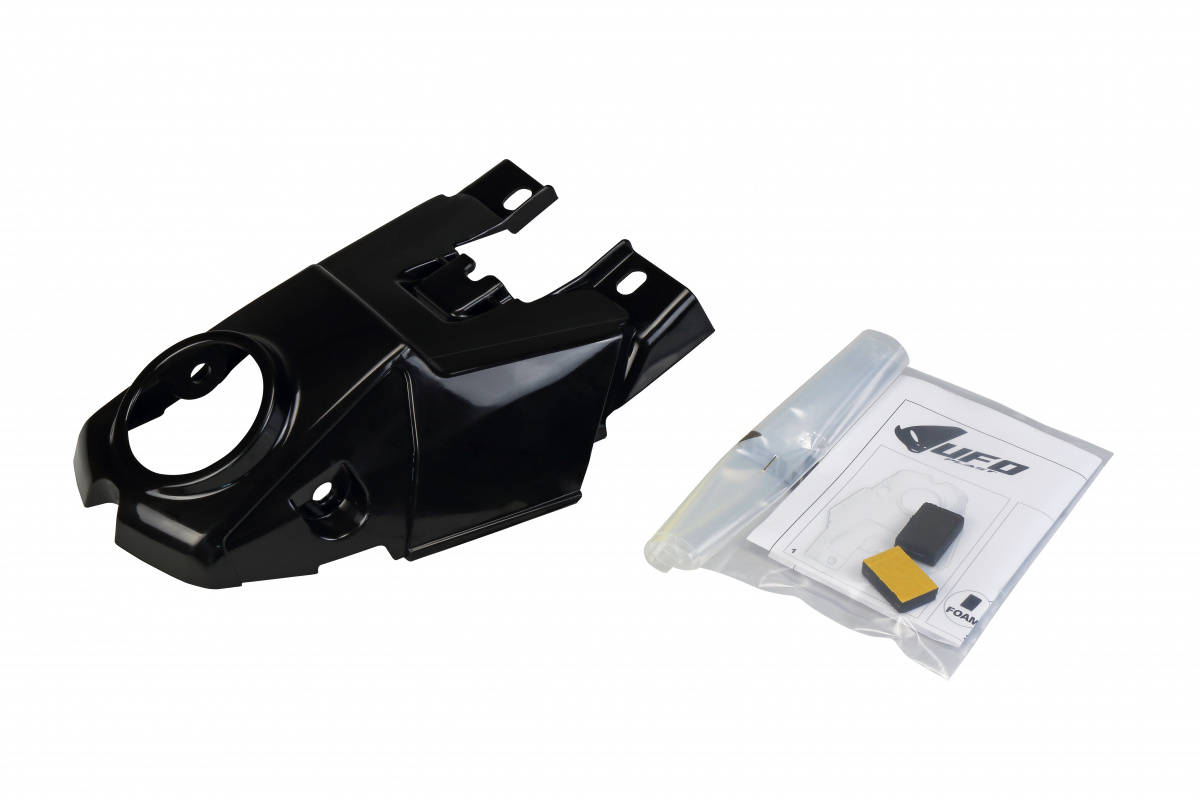 black for Suzuki RMZ 250 (2019-25) - RMZ 450 (2018-25) - REPLICA PLASTICS - SU04949-001 - Ufo Plast