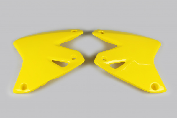 Radiator covers - yellow 101 - Suzuki - REPLICA PLASTICS - SU03978-101 - UFO Plast