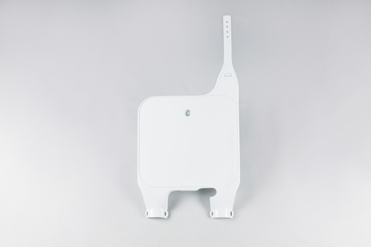Front Number Plate white - Ufo Plast - Ufo Plast United States / World