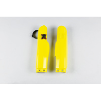 Fork Slider Protector + Quick Starter yellow for Suzuki RM 85 (2000-25) - REPLICA PLASTICS - SU03959-102 - Ufo Plast