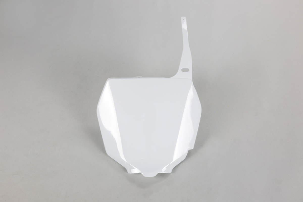 Front Number Plate white - Ufo Plast - Ufo Plast United States / World