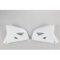 Radiator Covers white for Suzuki RM 125 (2001-25) - RM 250 (2001-25) - REPLICA PLASTICS - SU03987-041 - Ufo Plast Radiator Covers white for Suzuki RM 125 (2001-25) - RM 250 (2001-25) - REPLICA PLASTICS - SU03987-041 - Ufo Plast