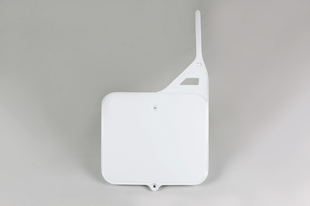 Front number plate - white 041 - Tm - REPLICA PLASTICS - TM03115-041 - UFO Plast