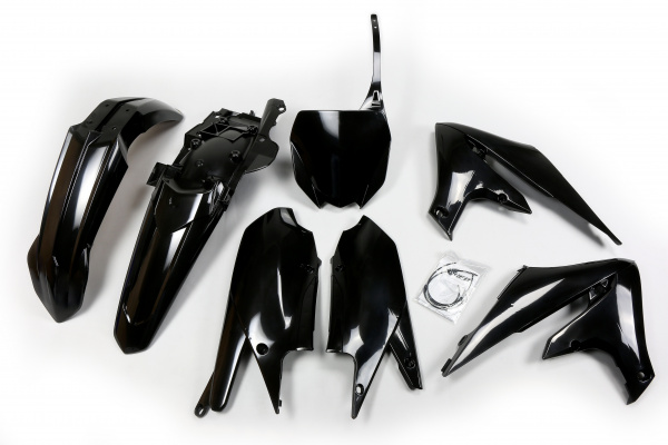 Complete body kit - black - Yamaha - REPLICA PLASTICS - YAKIT321-001 - UFO Plast