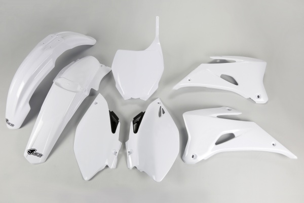 Complete body kit - white 046 - Yamaha - REPLICA PLASTICS - YAKIT305-046 - UFO Plast
