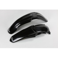 Fenders Kit black for Yamaha YZ 125 (2002-05) - YZ 250 (2002-05) - REPLICA PLASTICS - YAFK301-001 - Ufo Plast