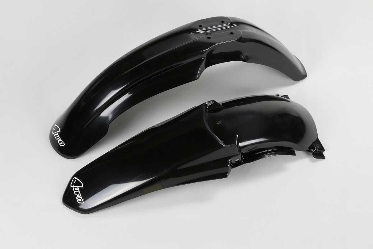 Fenders Kit black for Yamaha YZ 125 (2002-05) - YZ 250 (2002-05) - REPLICA PLASTICS - YAFK301-001 - Ufo Plast