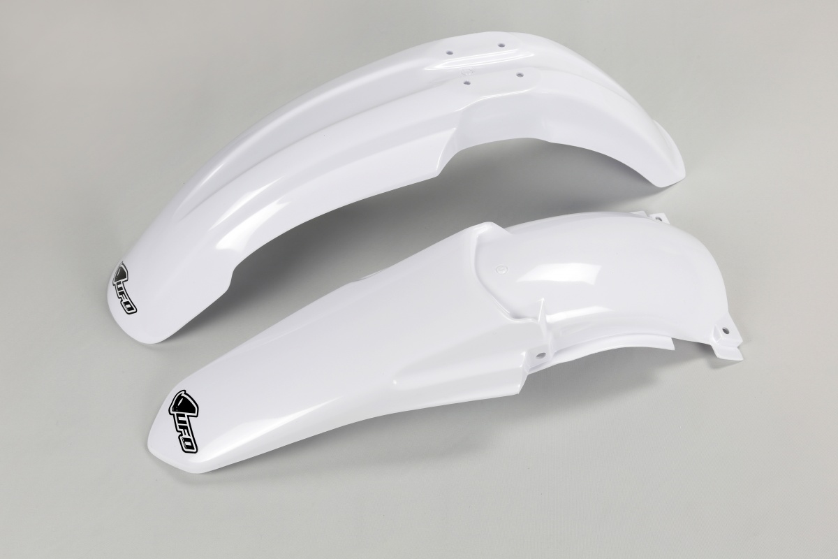 Fenders Kit white for Yamaha YZ 125 (2002-05) - YZ 250 (2002-05) - REPLICA PLASTICS - YAFK301-046 - Ufo Plast