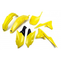 Plastic Kit yellow for Yamaha YZF 250 (2014-18) - YZF 450 (2014-17) - REPLICA PLASTICS - YAKIT318-101 - Ufo Plast