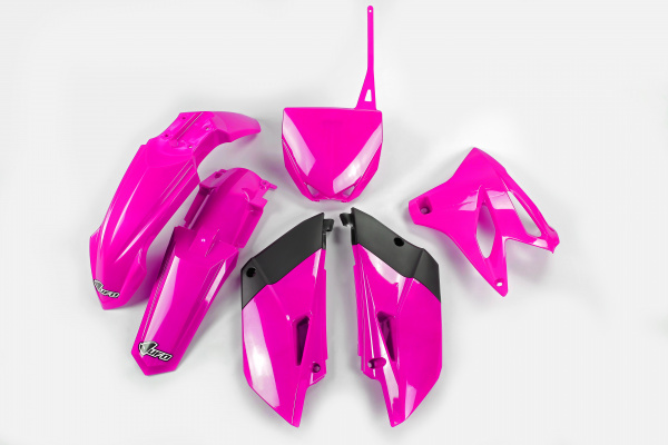 Complete body kit - neon pink - Yamaha - REPLICA PLASTICS - YAKIT320-P - UFO Plast